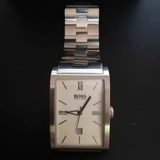 Hugo Boss SS Rectangle Classic Mens Watch