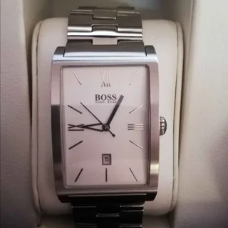 Hugo Boss SS Rectangle Classic Mens Watch
