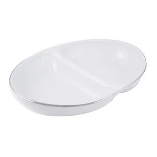 Royal Worcester Classic Platinum Divided Serving Dish