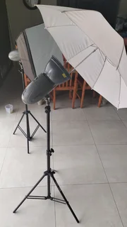 Camera studio lights