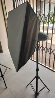 Camera studio lights