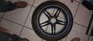 Motorcycle tyres & Rims