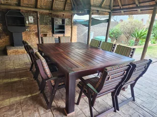 10 seater Solid Teak Dining set