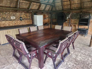 10 seater Solid Teak Dining set