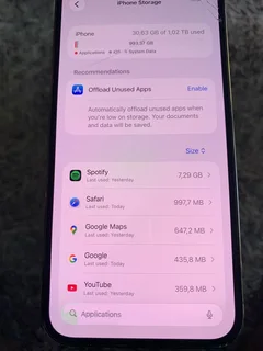 iPhone 13 Pro Max 1TB Space