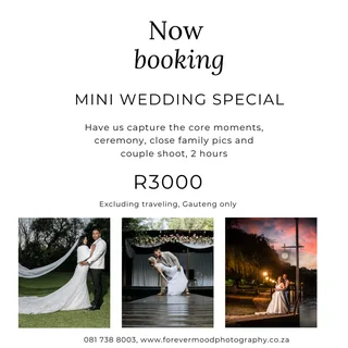 Looking for your wedding photographer an videographer?