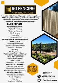 RG Fencing and Renovations