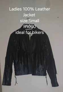 Original leather jacket and pants