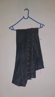 Original leather jacket and pants