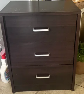 3-drawer side table For sale