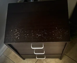 3-drawer side table For sale