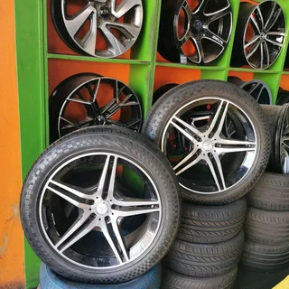 We sell second hand tyres and rims for sale
