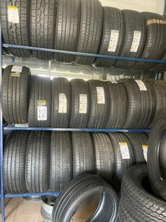 Used tyres and rims are on sale