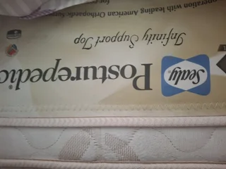 Double bed mattress and base