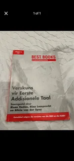 grade 12 verskuns vir eerste addisionele taal