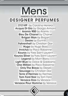 Fine fragrance perfume