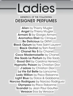 Fine fragrance perfume