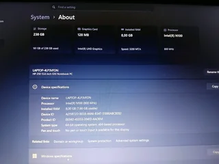 HP 250 15.6 Inch G10 notebook pc