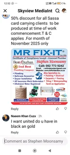 Plumbing and maintenance