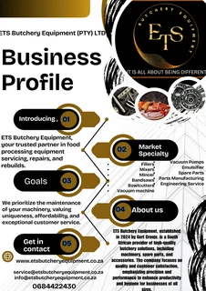 Services for Butchery Equipment