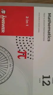 Grade 12 Caps Mathematics 2-in-1 Study Guide