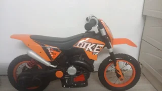 Electronic bike black and organ