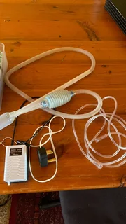 A fish tank with pump