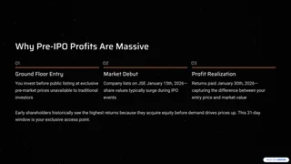 Looking for 1. Digital marketing agents 2. Promoters 3. Sales agents 4. Financial advisors