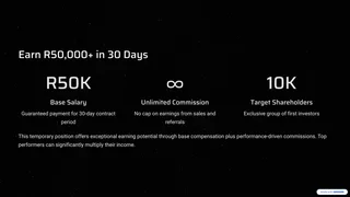 Looking for 1. Digital marketing agents 2. Promoters 3. Sales agents 4. Financial advisors