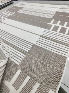 Turkish machine made carpet antique outdoor