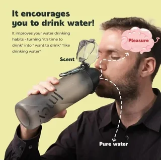 AIRUP WATER BOTTLE 650ML (WITH 2 FREE FLAVOUR PODS)ADDITIONAL PODS SOLD SEPARATELY &#64; R25ea