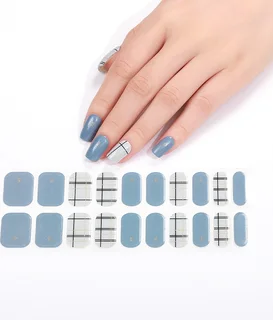 SEMI CURED GEL NAIL WRAPS - ASSTD