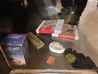 cupboard and antique collectables