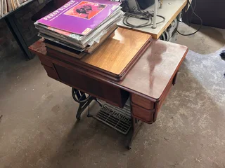 Antique sewing machine