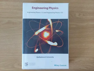 Engineering Physics Stellenbosch UniversityWiley Custom