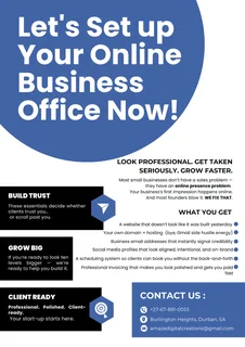 Let's Setup Your Small Business' Online Office Now!