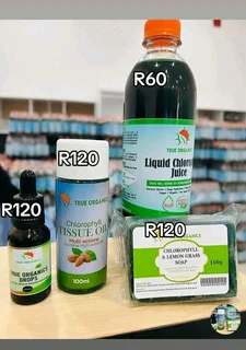 Chlorophyll organic juice