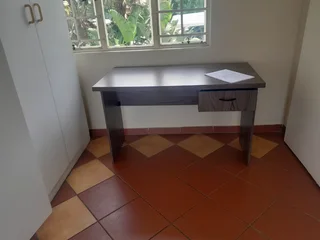 Tv stand work desk and a mirror set