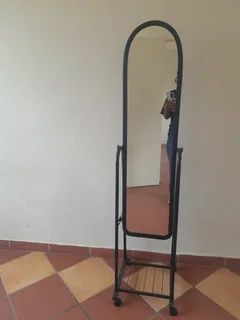 Tv stand work desk and a mirror set