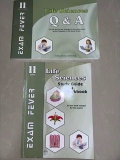 Grade 11 Exam Fever Life Sciences study guide and workbook+ Q&amp;A