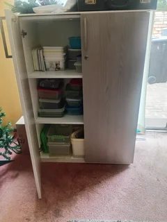 Angel shack storage cabinets