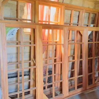 Wooden Doors, wooden window fra