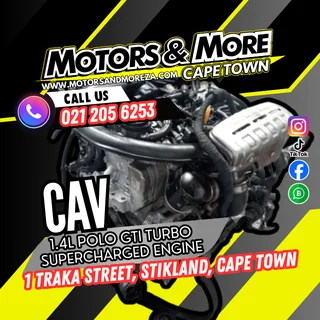 VW CAV 1.4L Polo GTI Engine For Sale