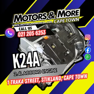 Honda K24A 2.4L Accord Engine For Sale