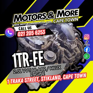 Toyota 1TR-FE 2.0L Hi-Ace / Hi-lux Engine For Sale