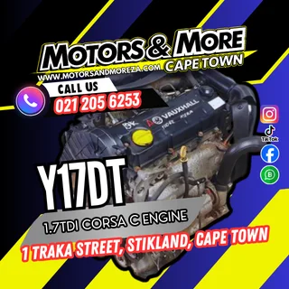 Opel Y17DT 1.7 Diesel Corsa Engine For Sale