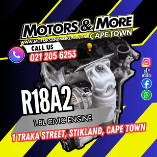 Honda R18A2 1.8L Civic Engine For Sale