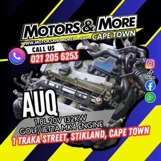 VW AUQ 1.8L 20v Turbo Engine For Sale