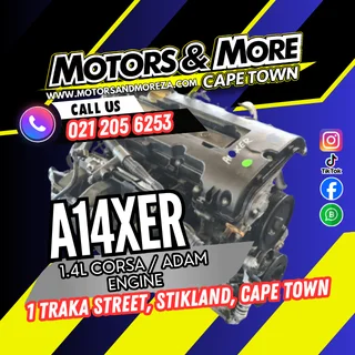 Opel A14XER 1.4 Corsa Engine For Sale