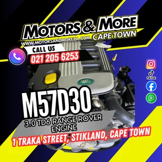 Land Rover M57D30 3.0 Td6 Range Rover Engine For Sale